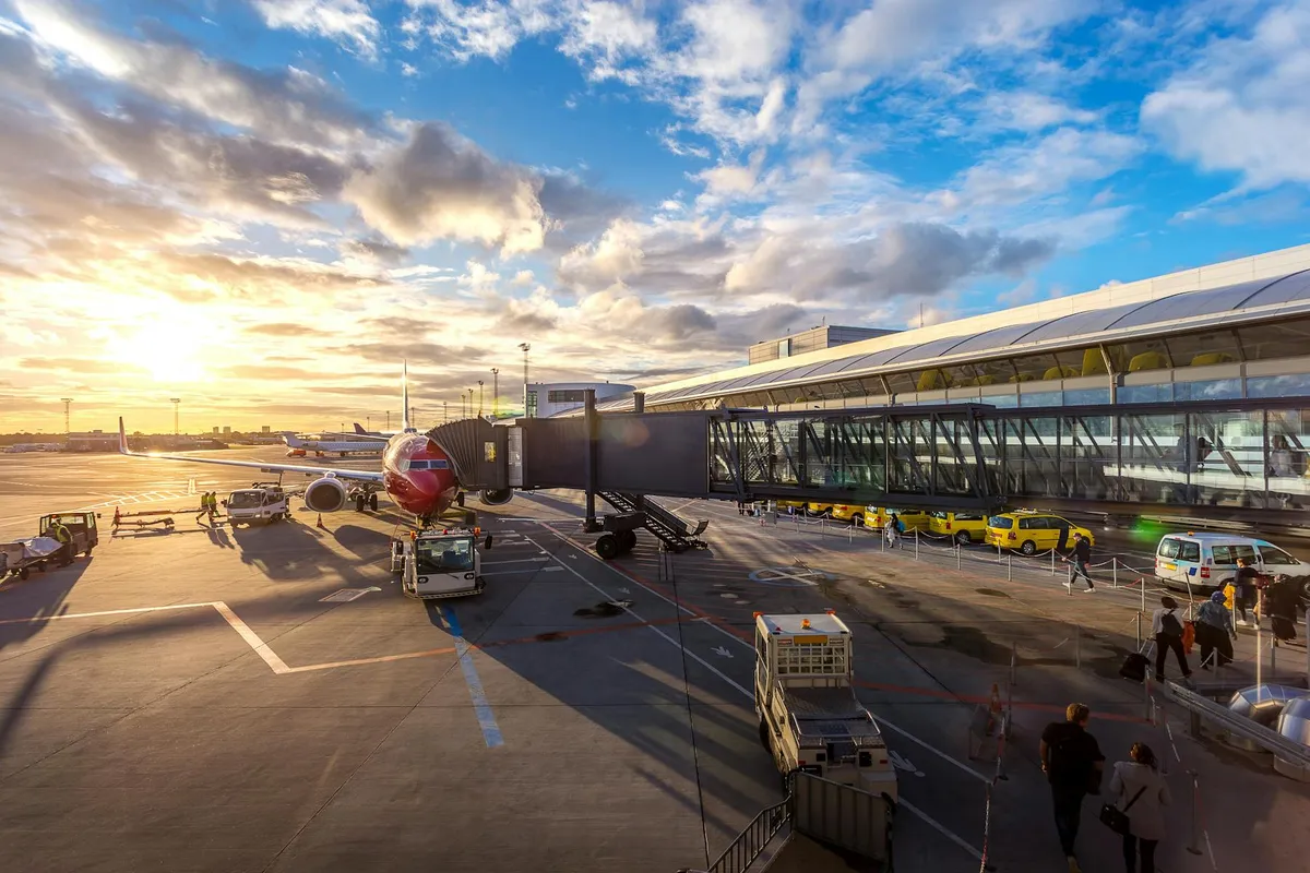 Large international airport terminal for choosing the right China arrival airport
