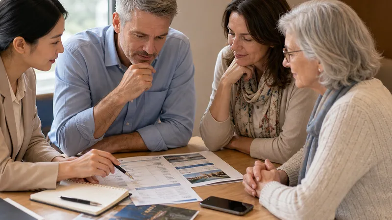 Travel support specialist discussing family and senior traveler needs before a China trip